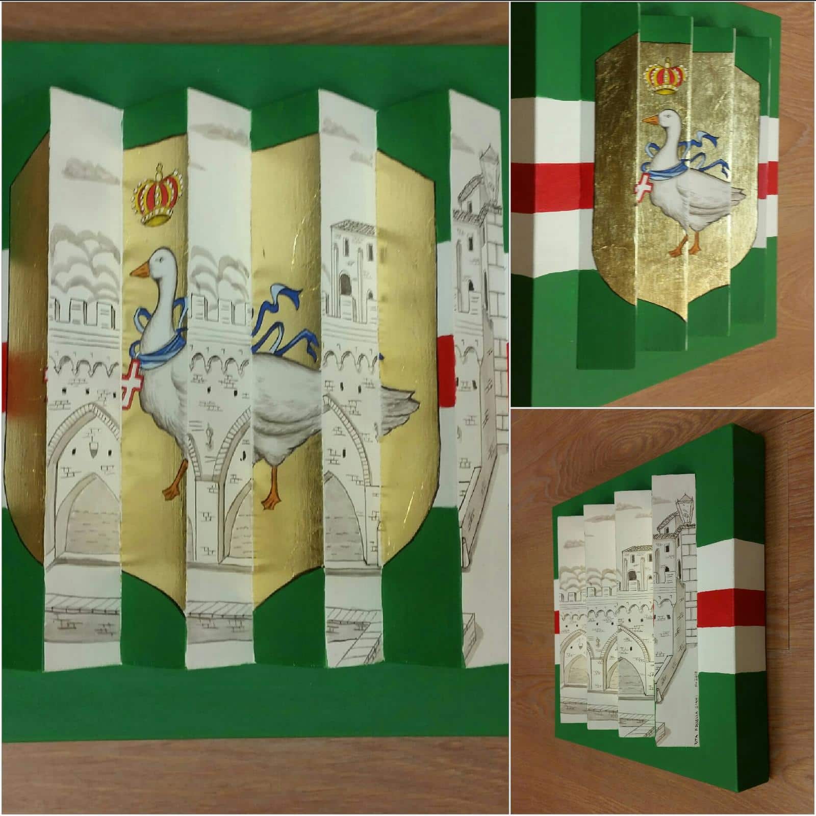 Stemma della nobile contrada dell'Oca