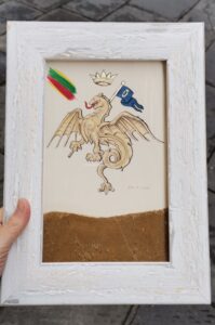 Stemma Drago e tufo di piazza