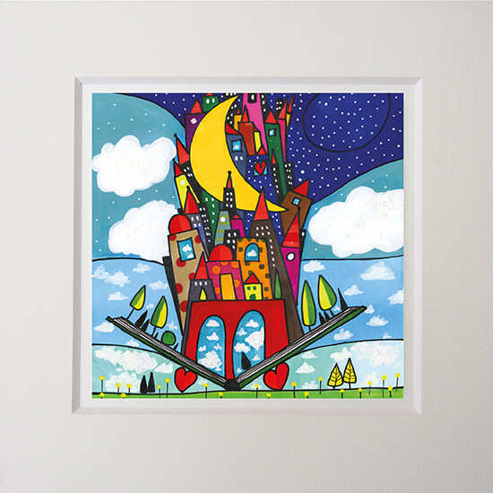 Pop up moon