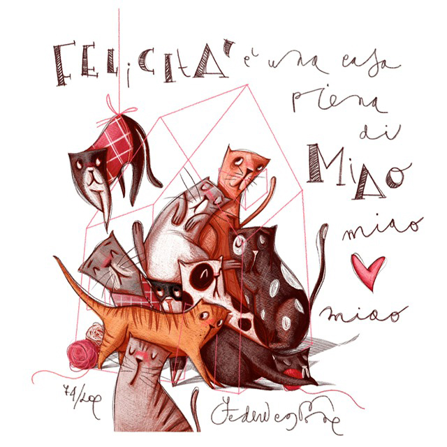 Felicità è, una casa piena di miao