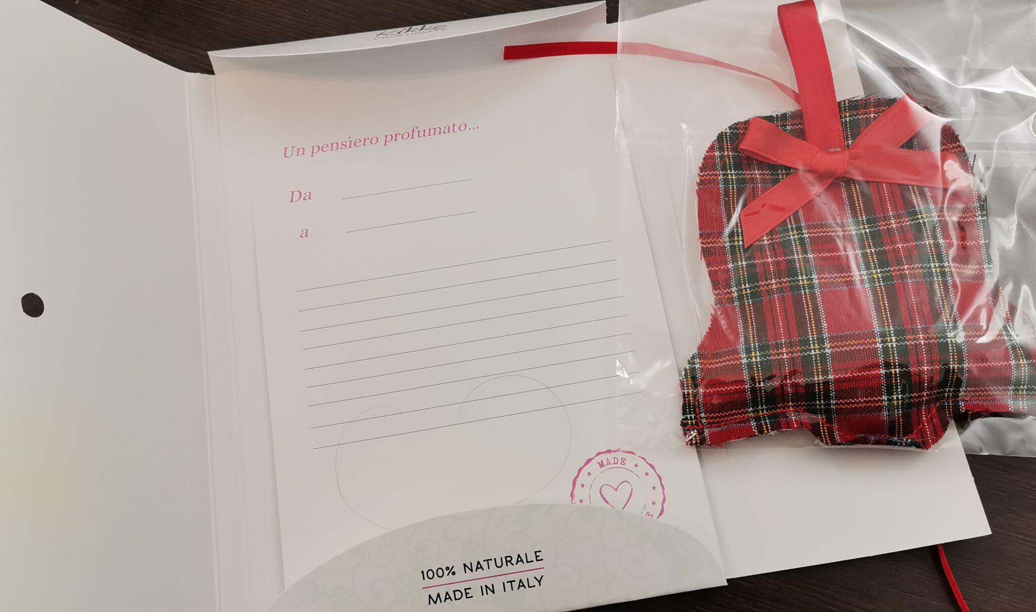 Biglietto con profumatore per la casa con essenze natalizie - Image 3