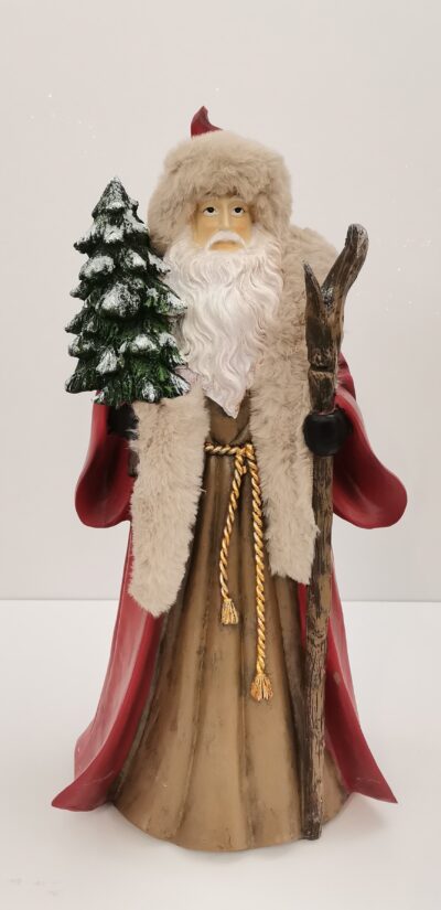 Babbo con albero, rosso