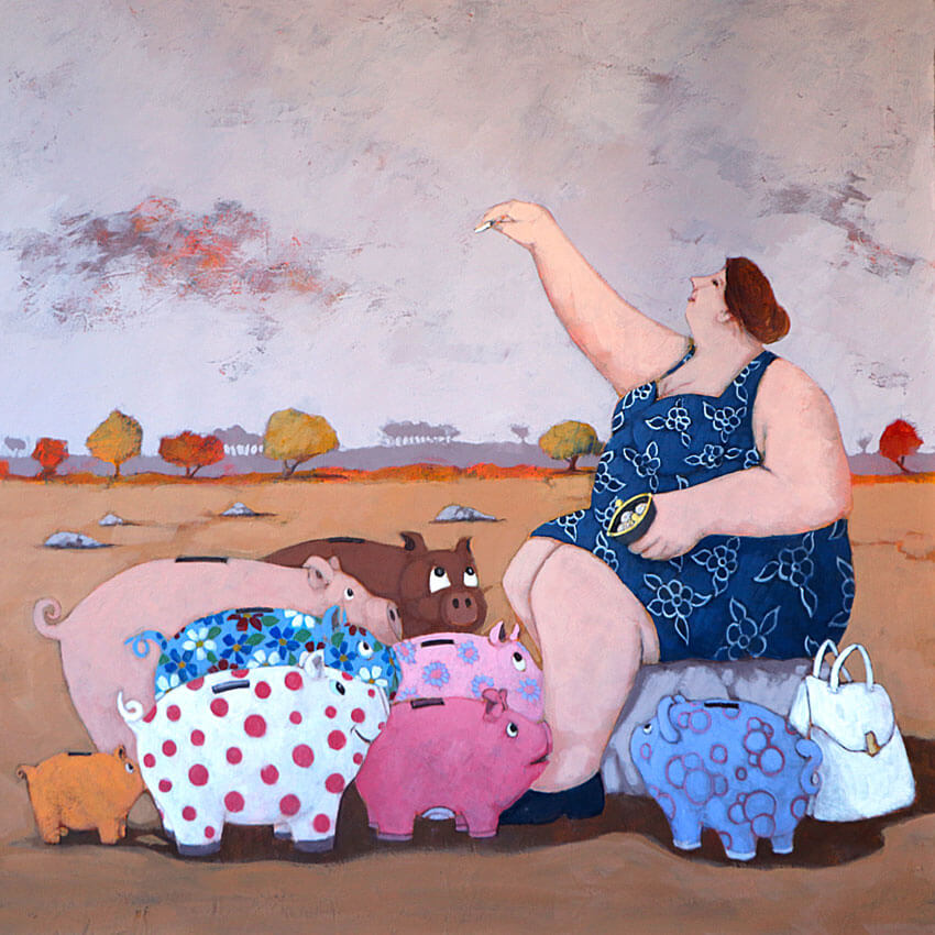 Save the piggy bank specie in via d'estinzione