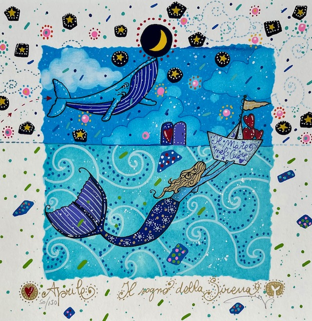 L'orizzonte si tinge di sogno-Aprile