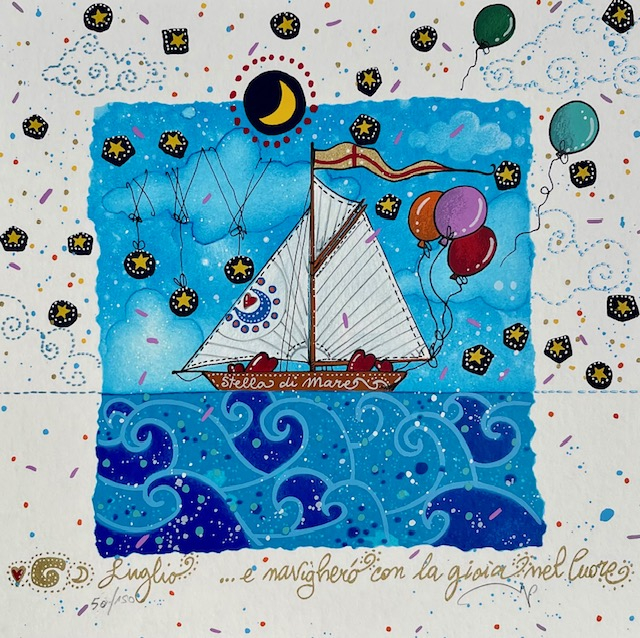 L'orizzonte si tinge di sogno-Luglio