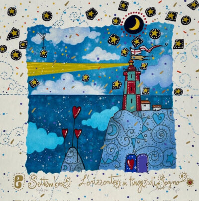 L'orizzonte si tinge di sogno-Settembre