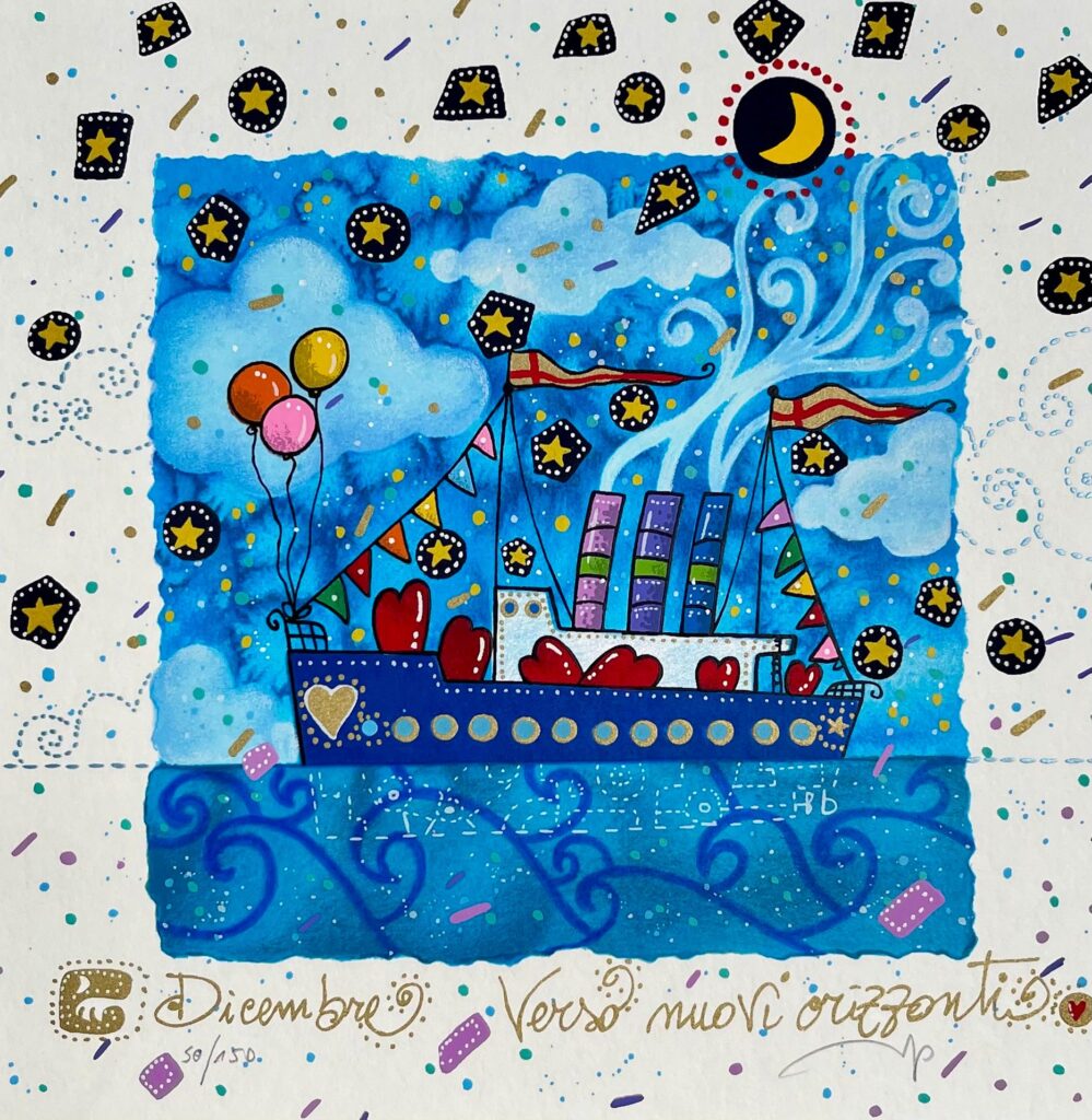 L'orizzonte si tinge di sogno-Dicembre