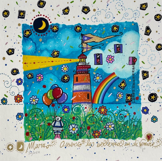 L'orizzonte si tinge di sogno-Marzo